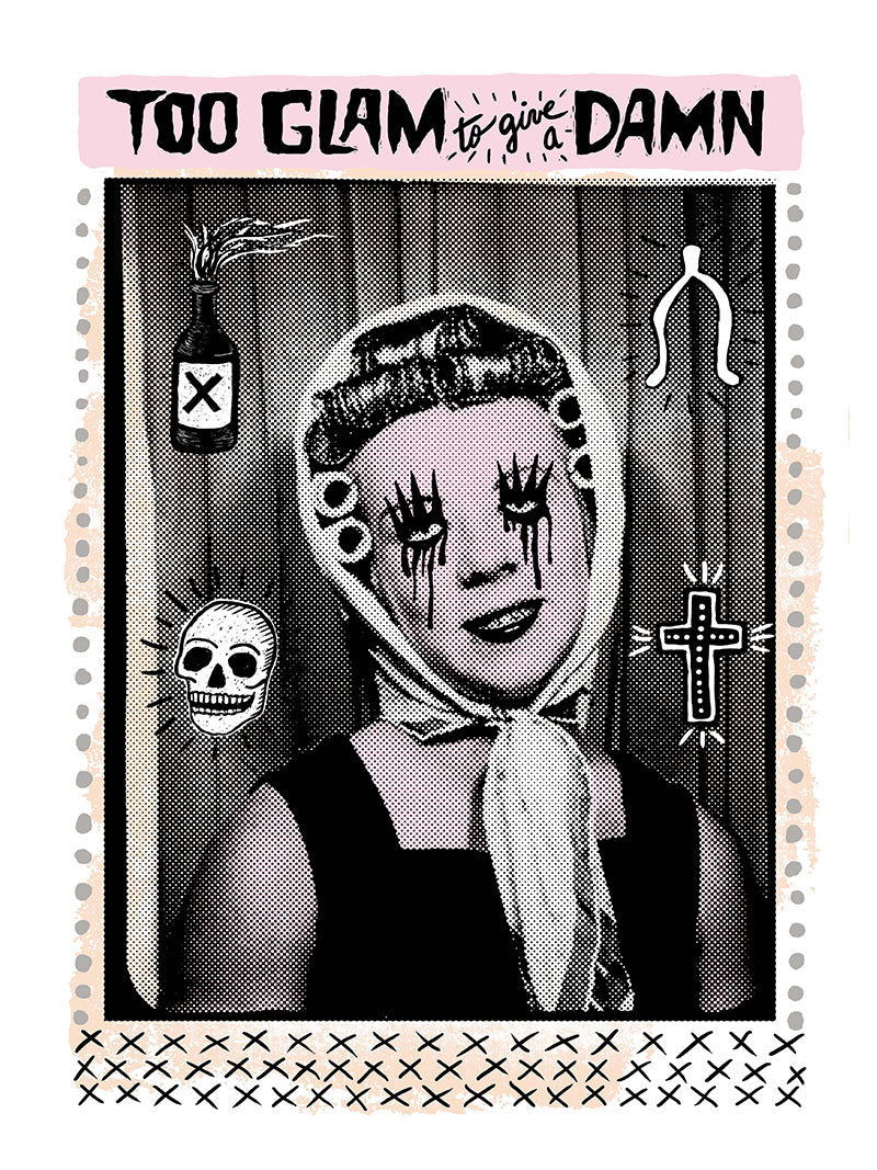 Too Glam To Give A Damn